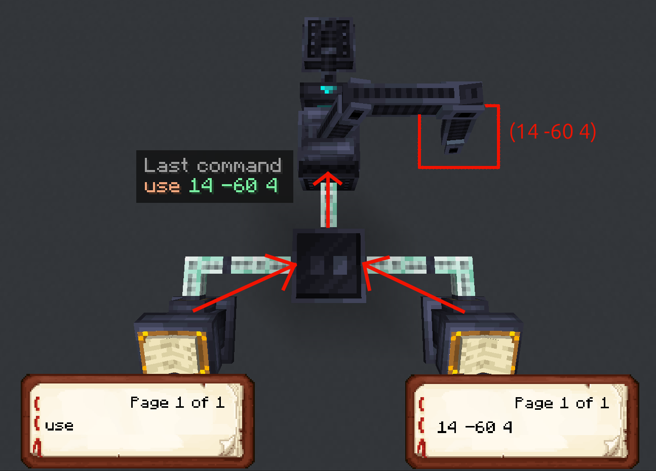Appending commands