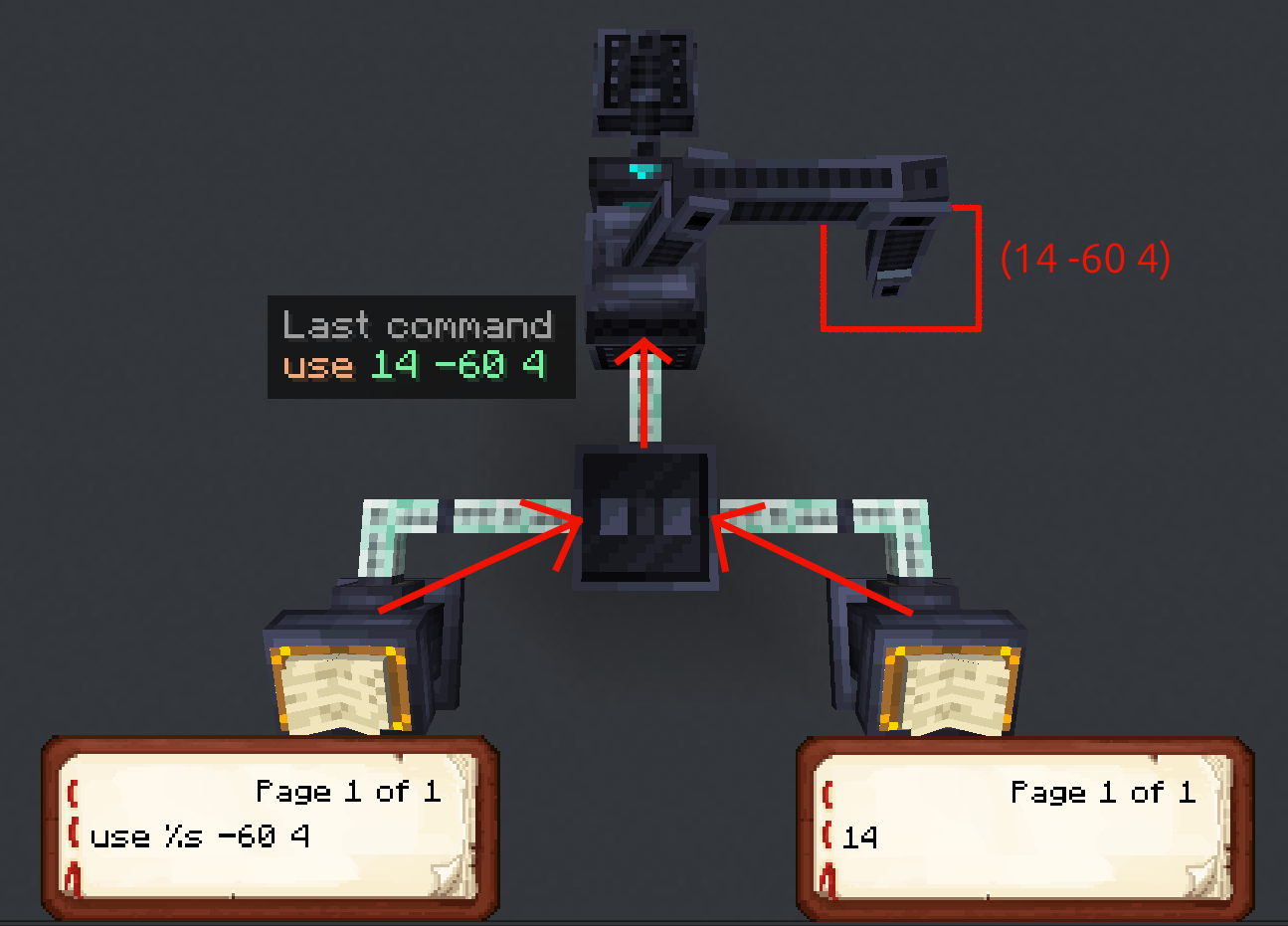 Appending commands